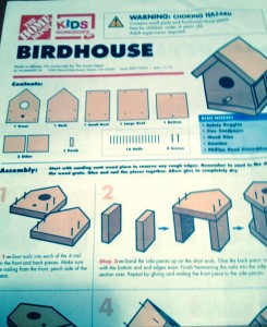 home depot birdhouse