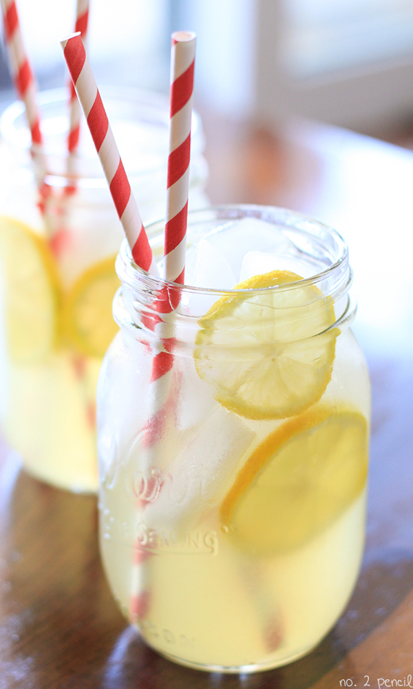 homemade lemonade