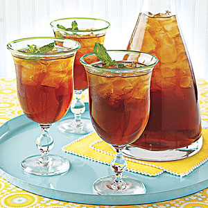 mint iced tea