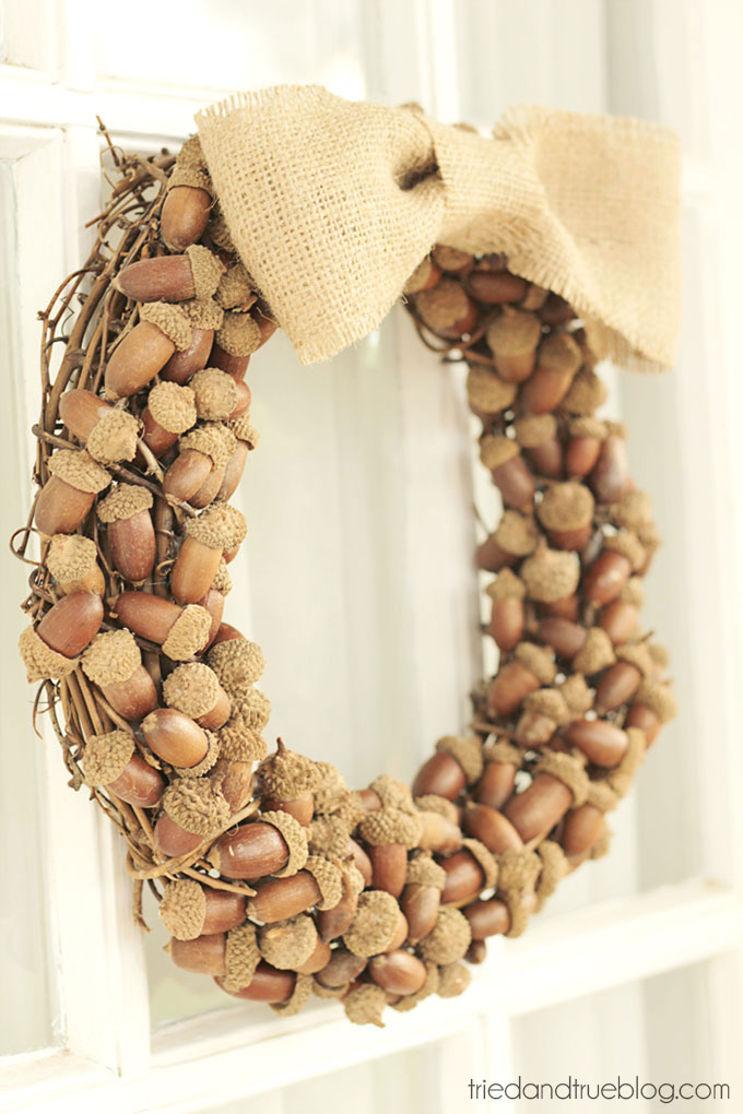 acron wreath
