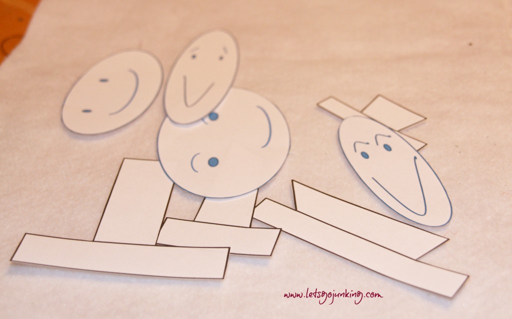 Cut out patterns