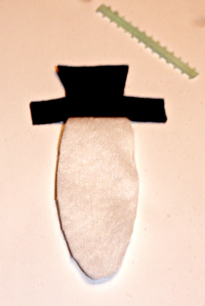 hat and ribbon